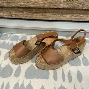 Soludos tan wedges